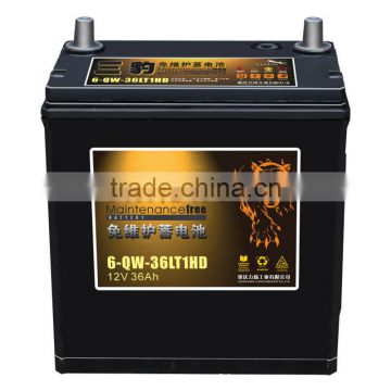 Maintenance Free Automotive Battery(MF battery) Car Battery