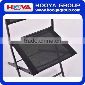 4pcs Iron Outdoor Leisure Folding Chair,black,53CM*46CM*82CM photo-5