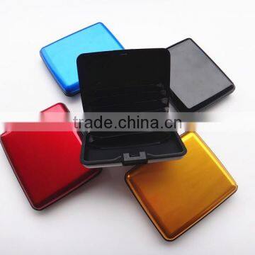 RFID Security Square Aluminum Wallet/Credit Card&Cash Holder photo-3