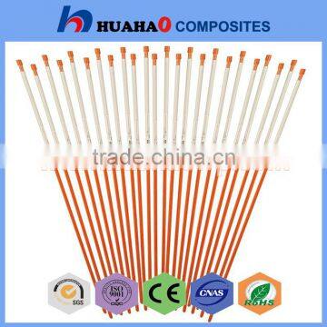 Fiberglass Driveway Pole With Cap and Reflector Post Pole Piste Marker