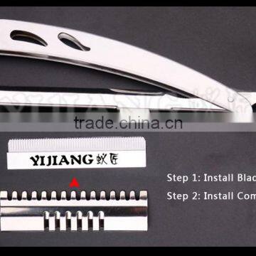 Stainless Steel Cutting Throat Man Shaving Razor Blade photo-3