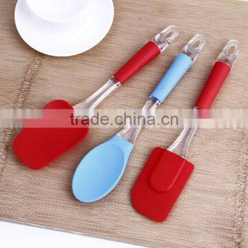 Food Grade High Quality Silicone Scraper Knife and Silicone Spoon Set