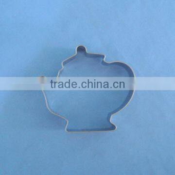 Stainless Steel Teapot shap Cookie Cutter