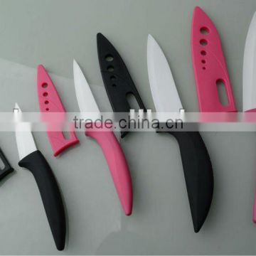 4 Pieces Zirconia Ceramic Knife With Blade Saver