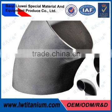 Price 45 Degree Gr5 Seamless Titanium Elbow