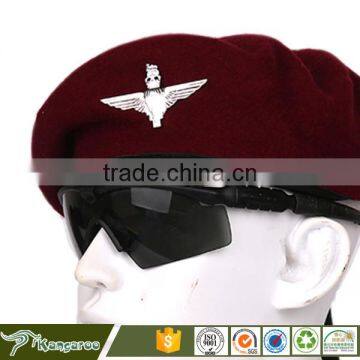 Wholesale Custom Types Of Red Military Berets photo-5
