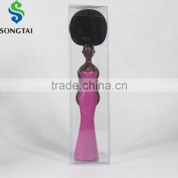 lady shape sponge brush for glass cleaning