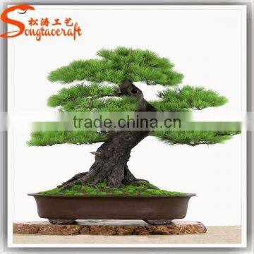 2015 Guangzhou professional supplier make artificial pine bonsai tree for sale