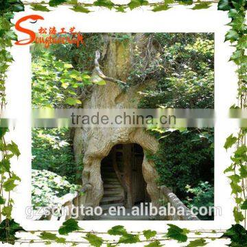 High-level Design Outdoor Artificial Tree House Simulation Artificial Tree House for Kids photo-3