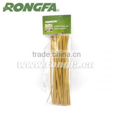4mm x 15cm Environmentally Kraft Paper Twist Ties in Bag photo-6