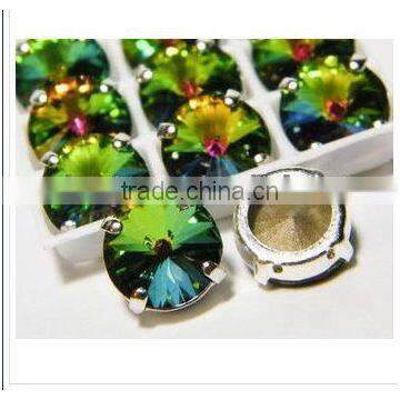 Dongzhou Metal Claw Sew Buttons,sew on Strass for Wedding Dress photo-4