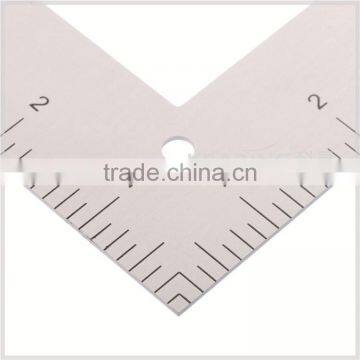 Kearing Brand, 14'' & 24'' Length Metal L Ruler, Aluminum L Shape Ruler for Sewing Market, High Quality Metal Ruler # 5124A photo-2