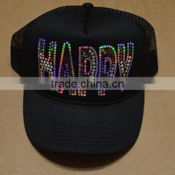 Wholesale Cheaper Custom Letter and Words Rhinestone Heat Transfer ,bling Crystal ,nailhead, Rhinestuds for Cap photo-5