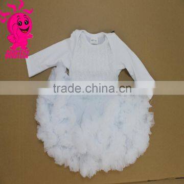 Latest Fashion Comfortable Long Sleeve Fluffy Chiffon Baby Pettiskirt Tutu photo-4