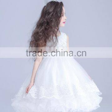 NEW Princess Flower Girl Dress Appliques Wedding Prom Ball Gowns Birthday Communion Kids TuTu Dress photo-4