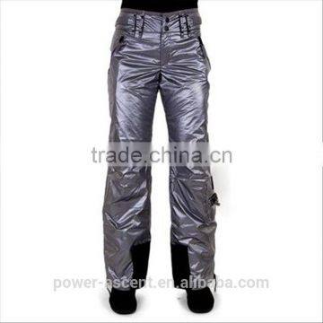 2016 new develop unisex reflective functional shiny ski pants