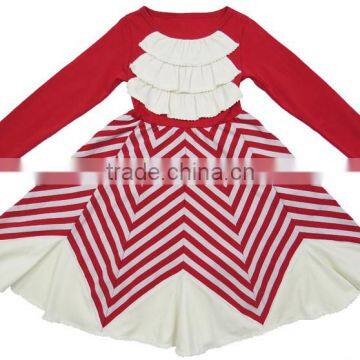 Girls Christmas Outfit With Pants Red Clothing Kids Clothes Sets photo-3