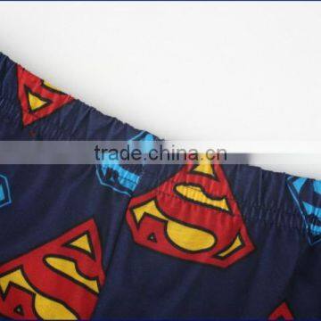 Three Piece Suit Cape Printing Patent Licensing Boy Pajamas Red Sleeping Wear photo-3