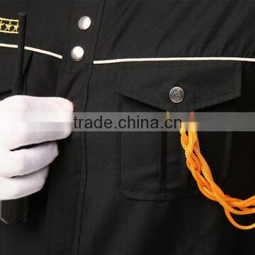 Black Security Guard Uniform Design German Military Uniform photo-2