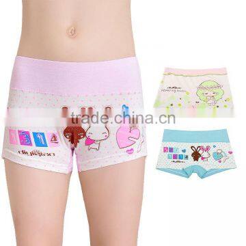 carton girl panty briefs seamless lingerie kids underwear for girls