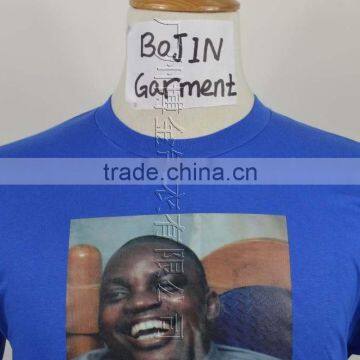 100% Polyester Royal Blue Color Election Tshirt Cheapest Price. photo-2