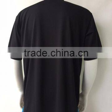 Hot Sale 100% Polyester Contrast Color Short Sleeve Workwear Polo Shirt photo-2