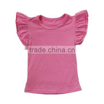 Latest Baby Clothes Summer Kids Flutter Tank Top With Capris Sets Girls Printed Flower Cotton Clothinf Set photo-2