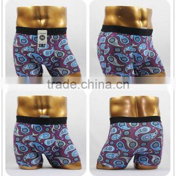 China Factory Mass Supply Various Printing Cotton and Spandex Underwear Men's photo-4