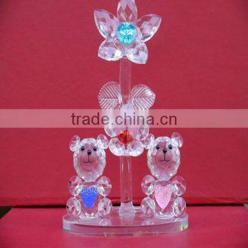 Personalized Coupled Crystal Wedding Favors Bear For Guests Takeaway Souvenirs photo-6