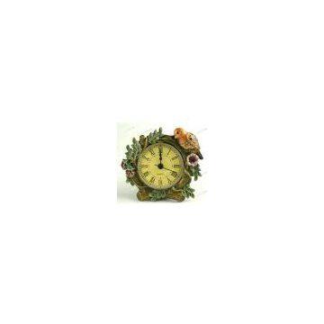 Home Decorated Clock With Bird
