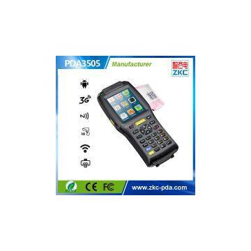 Android Handheld device with printer and 2D barcode support WIFI,GPS PDA