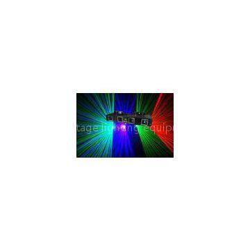 RGBY Disco Laser Light , DMX512 / Master / Slave laser stage lighting