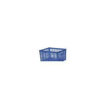 China supply green plastic crates/basket