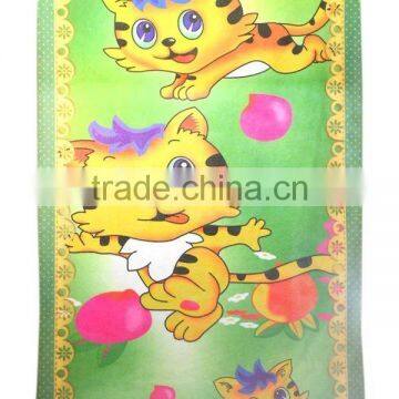 gaoyang hebei made in china new spring lovely reactive printing microfiber beach towel 90*180cm