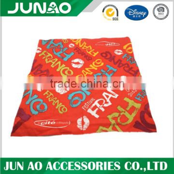 Wholesale Promotional Square Cotton Printing Bandana Head Kerchief