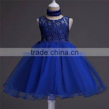 Newest frock design beautiful model modern kids ball gown western dresses for girls