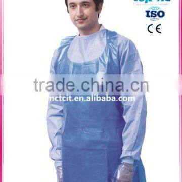 Disposable Plastic Apron PE/pe kitchen apron/Disposable Plastic Apron PE with low price