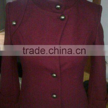 autumn wool fabric lady business suit