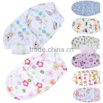 super soft flannel printed newborn baby swaddle blanket wrap