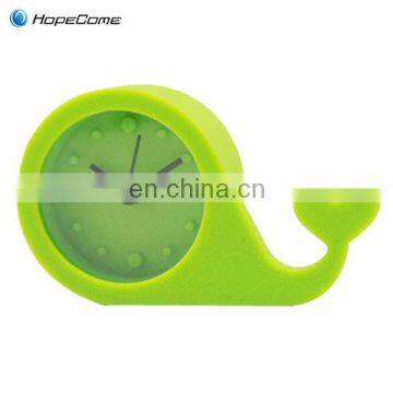 Mini silicone animal shape clock