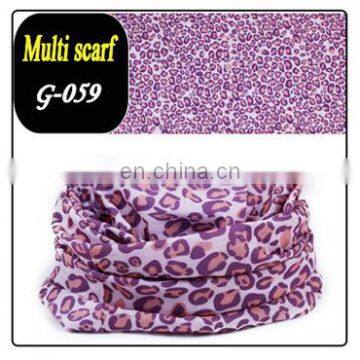 Purple Polyester Cycling Bandana FGB-0253
