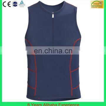 Mens wholesale plain 100% cotton navy tank top(6 Years Alibaba Experience)