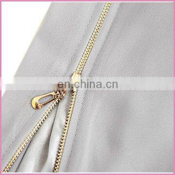 Summer Thin Chiffon Long Wrap Skirt Sexy Side Zipper Design Skirt photo-5