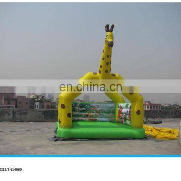 giraffe bounce house / inflatable bouncy castle for sale/commerical jumping castle