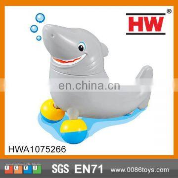 Funny B/O Shark Walking Toys with music and light battery operated shark toy