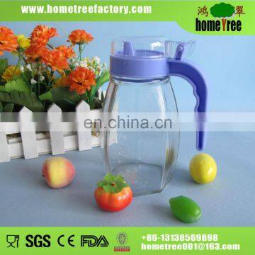 Measuring glass oil pot