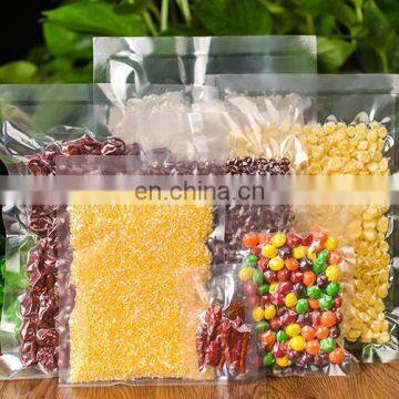 Transparent PE vacuum packing food bag