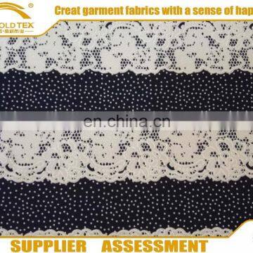 Polyester spandex printed ITY fabric/ printing / ity / knitted fabric ITY with coating