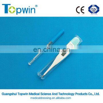 CE approved pen type LCD display clinical rigid tip digital thermometer