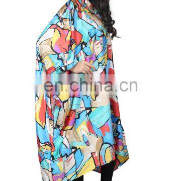 Calf Length Kaftan / Comfortable Collar Neck Fashionable Short Kaftan / Latest Modern Style Free Size Kaftan 2017 (kaftans 2017) photo-5
